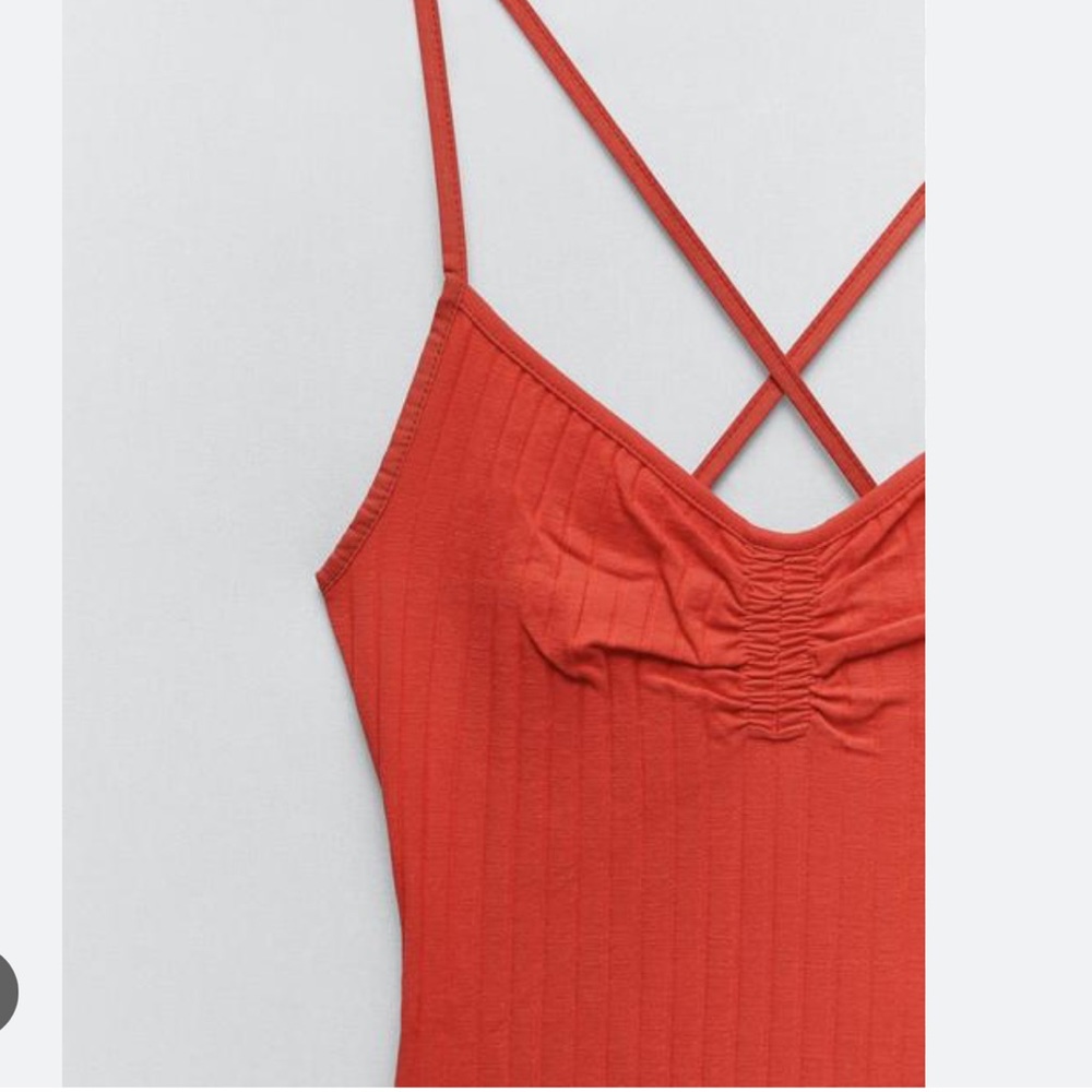 Zara Ribbed bodysuit Tank - Picture 6 of 7